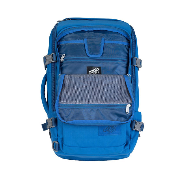 CabinZero ADV Pro 32L - Adventure Cabin Backpack (Atlantic Blue)