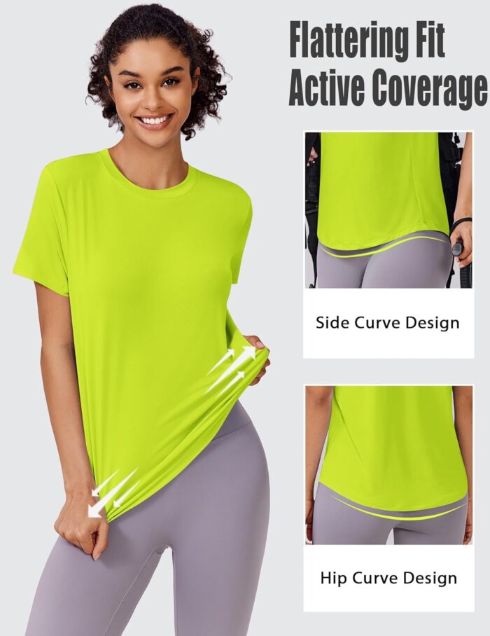 PINSPARK Soft Short Sleeve Shirts for Women - Image 4