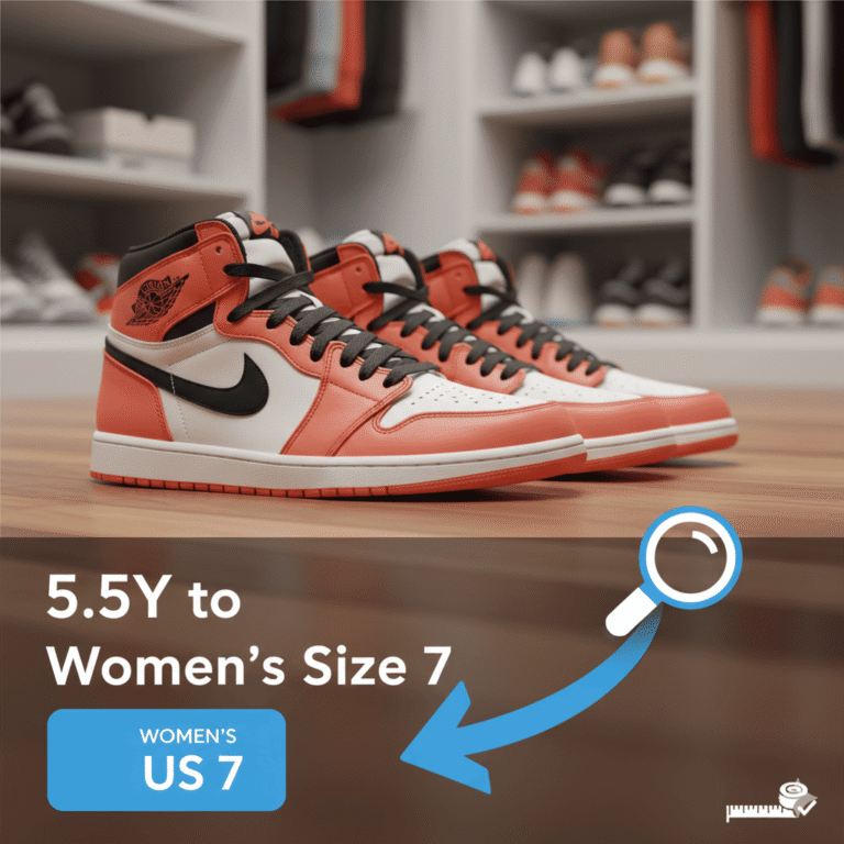 5.5Y to Women's Size