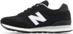 New Balance Men's 515 V3 Sneaker, Black/White/Aluminum Grey, 10.5 | Fashion Sneakers - Image 2