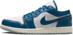 NIKE Jordan Men's 1 Low SE White/Industrial Blue9.5 | Fashion Sneakers