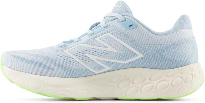 New Balance Women's Fresh Foam 680 V8 Running Shoe, Quarry Blue/Chrome Blue/Sea Salt, 10 Wide | Road Running - Image 2