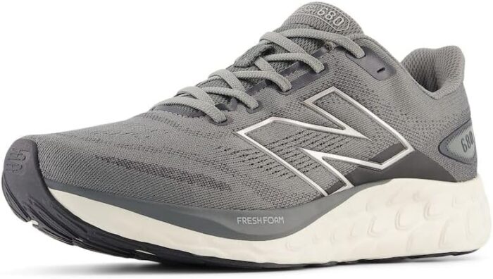 New Balance Men's Fresh Foam 680 V8 Running Shoe, Harbor Grey/Magnet/Dark Silver Metallic, 13 X-Wide | Fashion Sneakers - Image 1