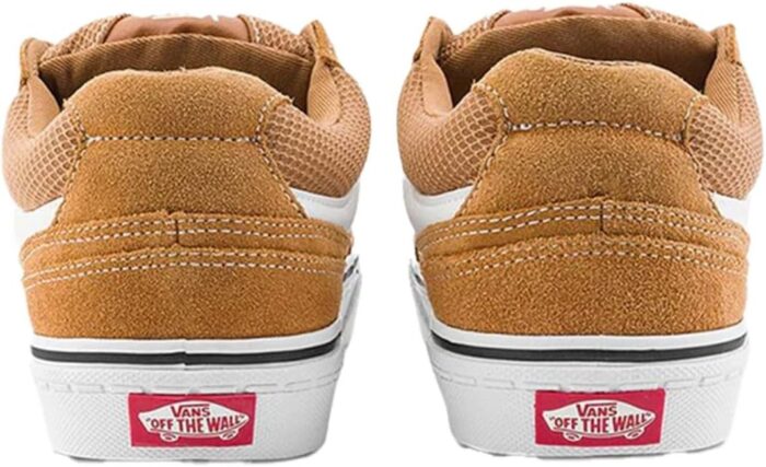 Vans Men's Caldrone Sneaker, Suede/Mesh Brown Sugar, 10 M US | Skateboarding - Image 5