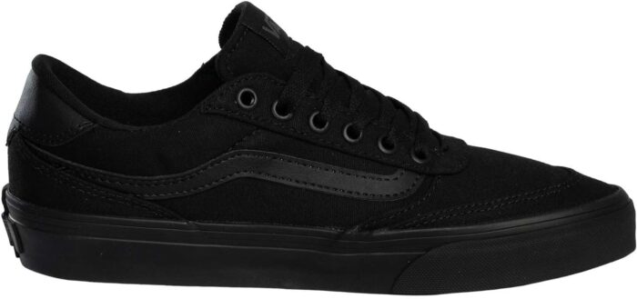 Vans Men's Brooklyn LS Shoe | Low-Top Sneakers for Everyday Wear, Walking, Work & Fashion, Canvas Black/Black, 10 | Fashion Sneakers - Image 3