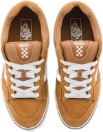 Vans Men's Caldrone Sneaker, Suede/Mesh Brown Sugar, 10 M US | Skateboarding - Image 4