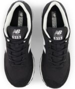 New Balance Men's 515 V3 Sneaker, Black/White/Aluminum Grey, 10.5 | Fashion Sneakers - Image 5