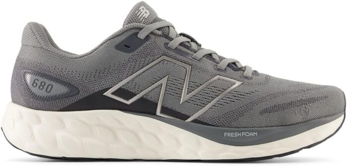 New Balance Men's Fresh Foam 680 V8 Running Shoe, Harbor Grey/Magnet/Dark Silver Metallic, 13 X-Wide | Fashion Sneakers - Image 3