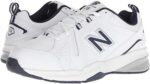 New Balance Men's 608 V5 Casual Comfort Cross Trainer, White/Navy, 9.5 Wide | Fitness & Cross-Training - Image 7