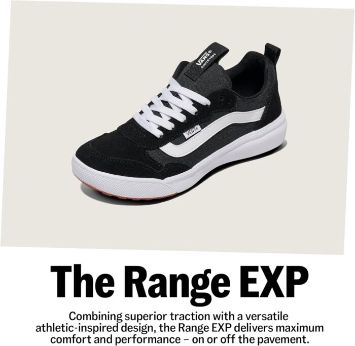 Vans Men's Range EXP Shoe | Athletic Fashion Sneakers for Walking, Hiking & Everyday Wear, Suede Gum Incense, 11 | Fashion Sneakers - Image 7