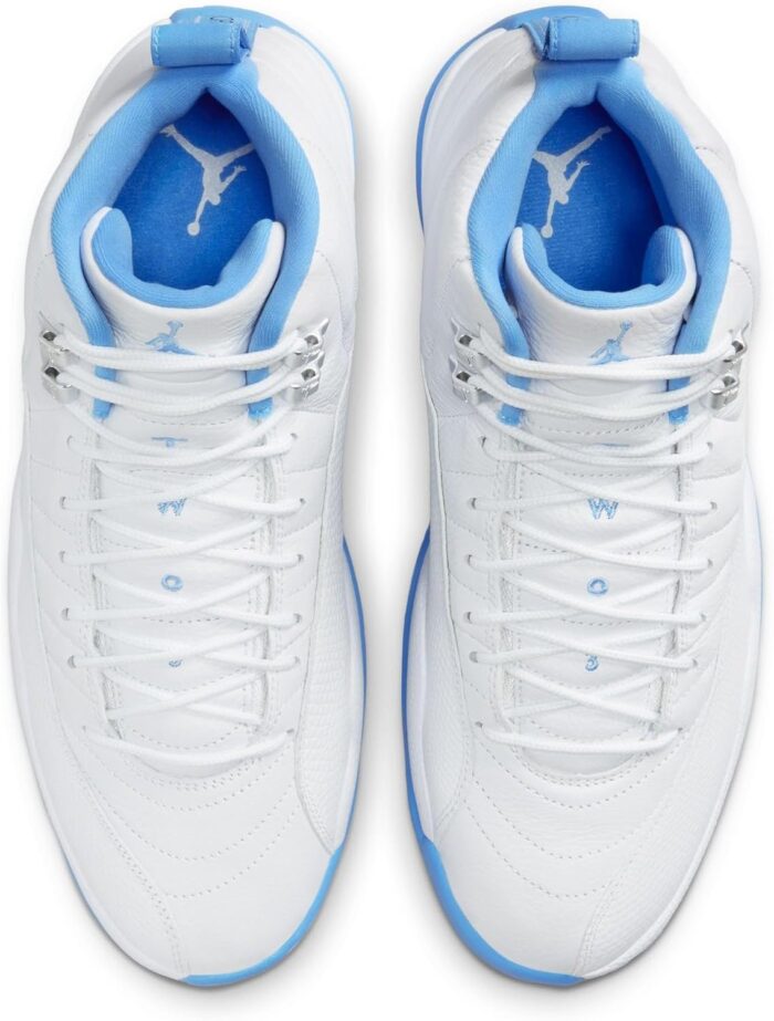 Jordan 12 Retro 'Melo' University Blue/White Size 10 | Basketball - Image 4