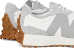 New Balance Women's 327 Sneaker, Raincloud/Reflection, 7 | Fashion Sneakers - Image 6