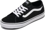 Vans Men's Filmore Decon Shoe | Low-Top Fashion Sneakers with Deconstructed Uppers, Black/White, 10 | Fashion Sneakers