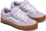 Vans Women's Caldrone Shoe | Chunky Low-Top Fashion Sneakers with Retro-Inspired Style, Suede Gum Evening Haze, 8.5 | Fashion Sneakers - Image 6