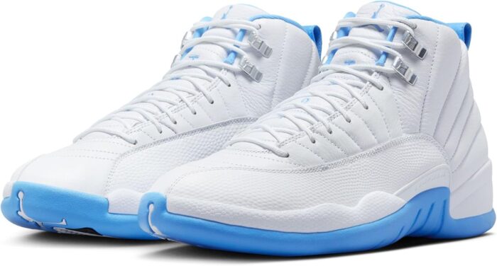 Jordan 12 Retro 'Melo' University Blue/White Size 10 | Basketball - Image 2