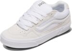 Vans Women's Caldrone Shoe | Chunky Low-Top Fashion Sneakers with Retro-Inspired Style, White, 8 | Shoes