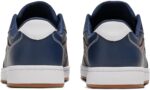 Vans Men's Ryland LS Shoe | Retro Court Sneakers with Tennis Inspired Fashion Details, Leather Dress Blues, 10.5 | Fashion Sneakers - Image 3