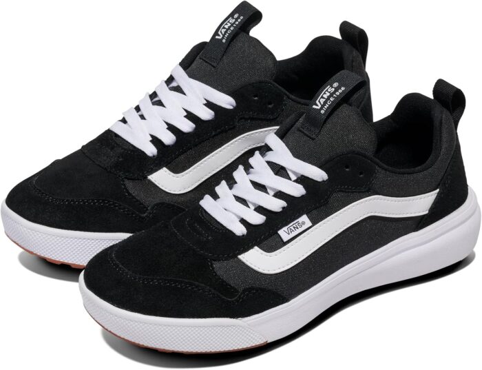 Vans Men's Range EXP Shoe | Athletic Fashion Sneakers for Walking, Hiking & Everyday Wear, Black/White, 10 | Fashion Sneakers - Image 2