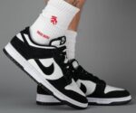 White & Black Nike Dunk Low Retro | Fashion Sneakers - Image 9
