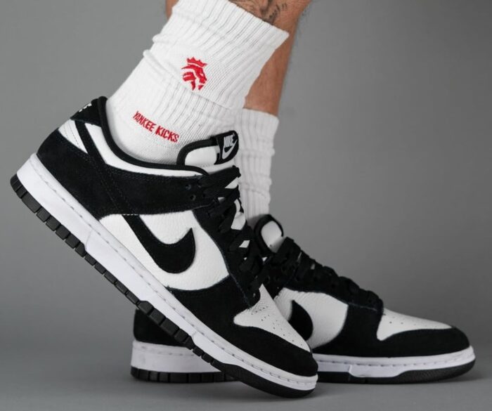 White & Black Nike Dunk Low Retro | Fashion Sneakers - Image 9