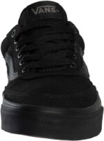 Vans Men's Brooklyn LS Shoe | Low-Top Sneakers for Everyday Wear, Walking, Work & Fashion, Canvas Black/Black, 10 | Fashion Sneakers - Image 4
