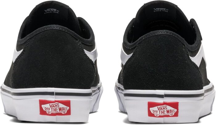 Vans Men's Filmore Decon Shoe | Low-Top Fashion Sneakers with Deconstructed Uppers, Black/White, 10 | Fashion Sneakers - Image 3