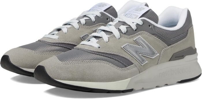 New Balance Men's 997H V1 Sneaker, Marblehead/Silver, 14 | Athletic - Image 2