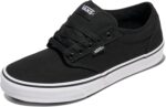 Vans Men's Atwood Shoe | Low-Top Fashion Sneakers for Work, Walking & Casual Everyday Wear, Black/White, 10 | Fashion Sneakers