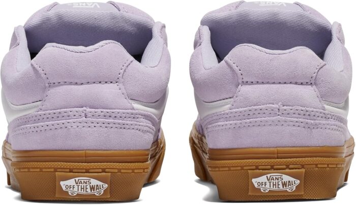 Vans Women's Caldrone Shoe | Chunky Low-Top Fashion Sneakers with Retro-Inspired Style, Suede Gum Evening Haze, 8.5 | Fashion Sneakers - Image 3