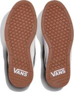 Vans Men's Ryland LS Shoe | Retro Court Sneakers with Tennis Inspired Fashion Details, Black/White, 10 | Fashion Sneakers - Image 4