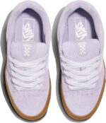 Vans Women's Caldrone Shoe | Chunky Low-Top Fashion Sneakers with Retro-Inspired Style, Suede Gum Evening Haze, 8.5 | Fashion Sneakers - Image 5