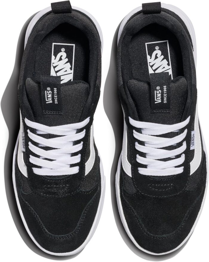 Vans Men's Range EXP Shoe | Athletic Fashion Sneakers for Walking, Hiking & Everyday Wear, Black/White, 10 | Fashion Sneakers - Image 5